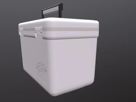 Eternally Selling Cooler Box 3D Model