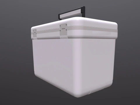 Eternally Selling Cooler Box 3D Model