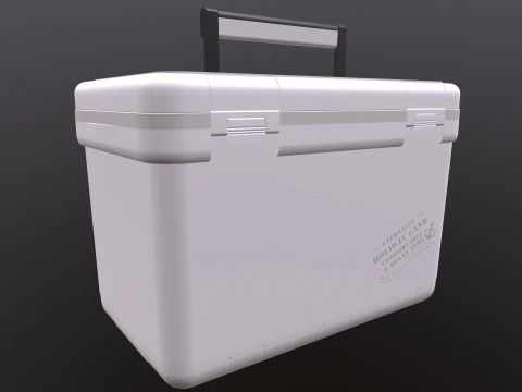 Eternally Selling Cooler Box 3D Model