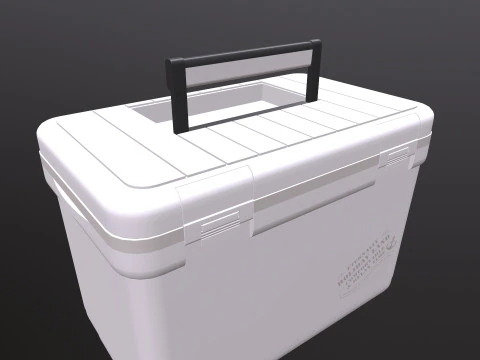 Eternally Selling Cooler Box 3D Model