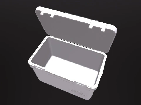 Eternally Selling Cooler Box 3D Model
