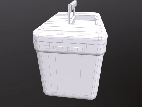 Eternally Selling Cooler Box 3D Model
