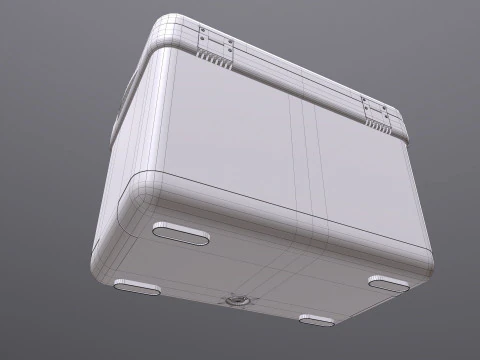 Eternally Selling Cooler Box 3D Model