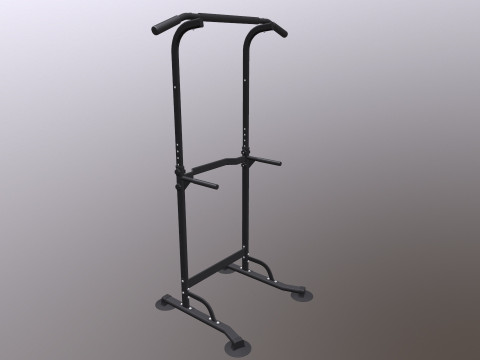 फिटनेस वर्कआउट स्टेशन 3D मॉडल