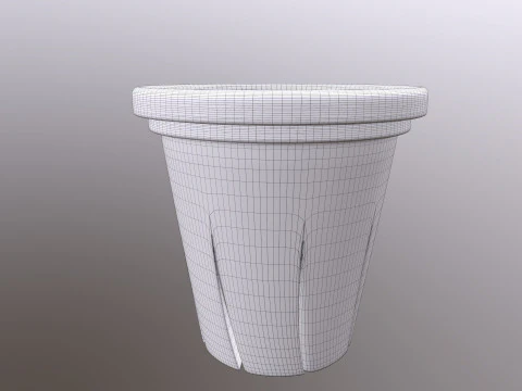 Blumentopf 3D Modell