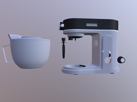 Kenwood Stand mixer Kitchen Machine 3D Model