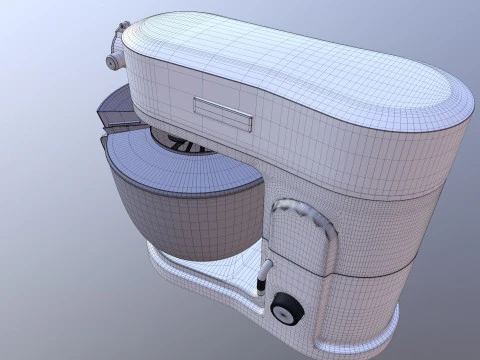 Kenwood Stand mixer Kitchen Machine 3D Model