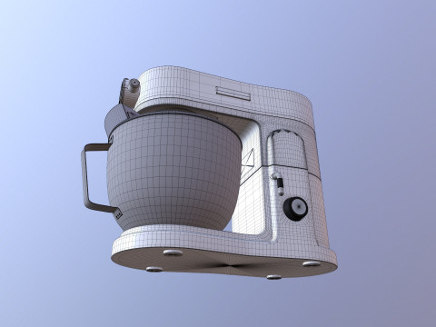 Kenwood Stand mixer Kitchen Machine 3D Model