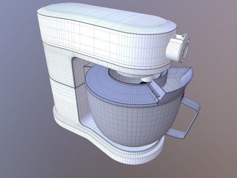 Kenwood Stand mixer Kitchen Machine 3D Model