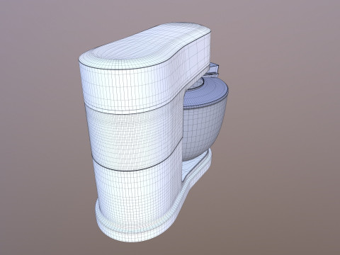 Kenwood Stand mixer Kitchen Machine 3D Model