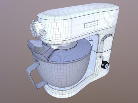 Kenwood Stand mixer Kitchen Machine 3D Model
