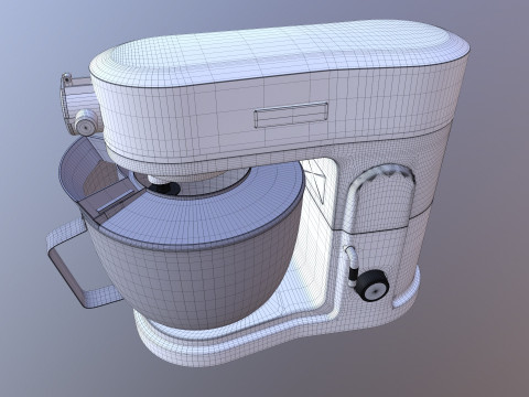 Kenwood Stand mixer Kitchen Machine 3D Model