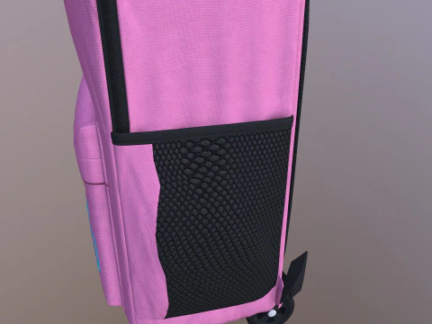 Kono Children Luggage Beg 3D Model