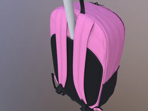 Kono Children Luggage Beg 3D Model