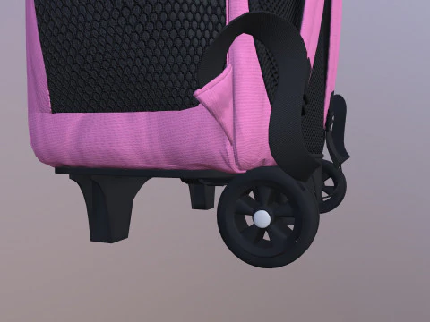 Kono Children Luggage Beg 3D Model