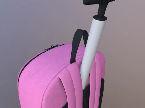 Kono Children Luggage Beg 3D Model