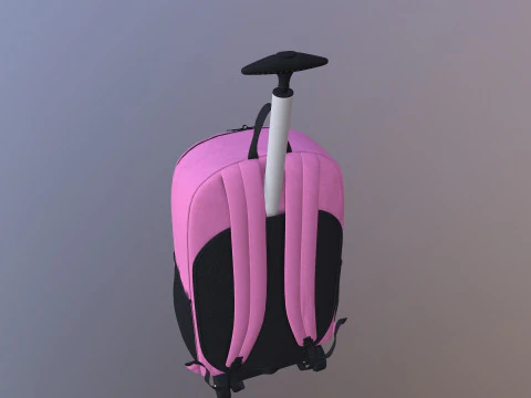 Kono Children Luggage Beg 3D Model