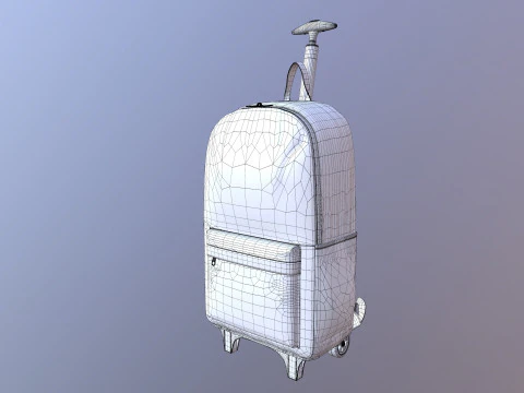 Kono Children Luggage Beg 3D Model