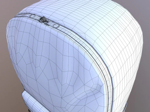 Kono Children Luggage Beg 3D Model