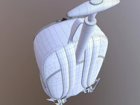 Kono Children Luggage Beg 3D Model