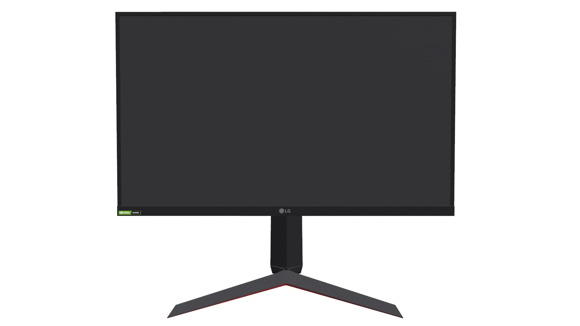 LG Ultra Gear Monitor 3D Model .c4d .max .obj .3ds .fbx .stl .blend 