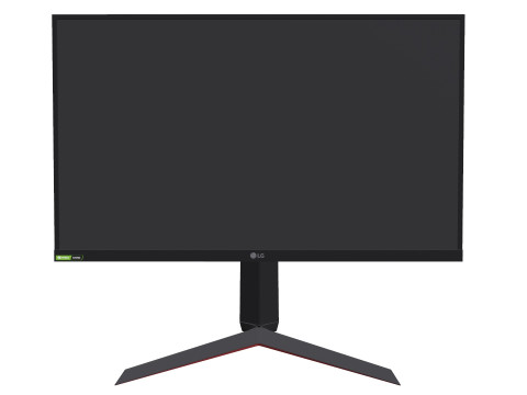 LG Ultra Gear Monitor 3D Model