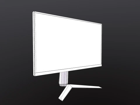 LG Ultra Gear Monitor 3D Model