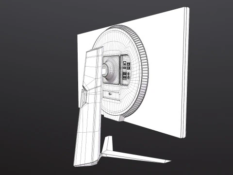 LG Ultra Gear Monitor 3D Model