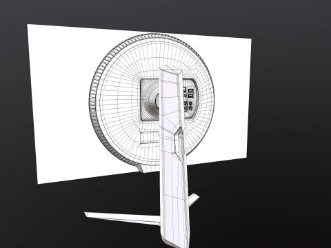 LG Ultra Gear Monitor 3D Model
