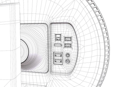 LG Ultra Gear Monitor 3D Model