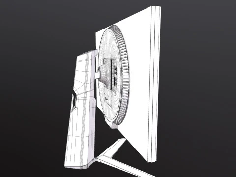 LG Ultra Gear Monitor 3D Model