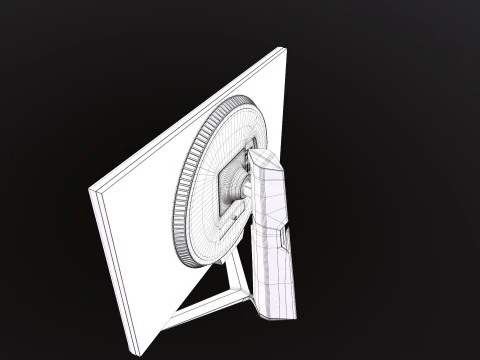LG Ultra Gear Monitor 3D Model