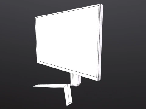 LG Ultra Gear Monitor 3D Model
