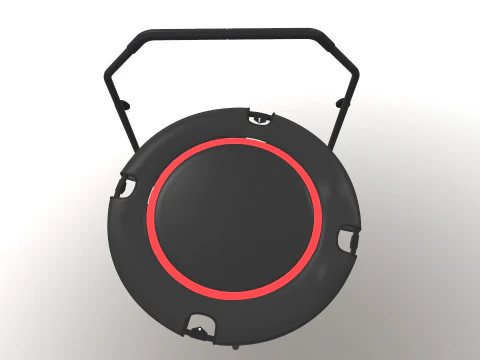 Trampolin Mini Dapat Dilipat Model 3D