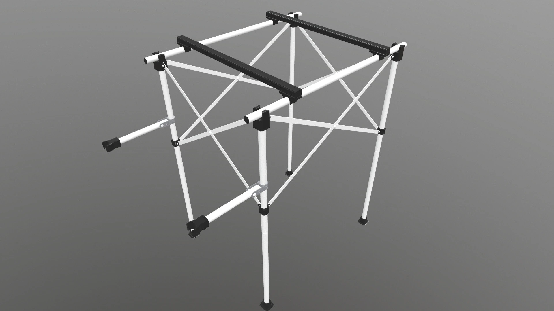 Outdoor portable folding 3D Model .c4d .max .obj .3ds .fbx .stl .blend 