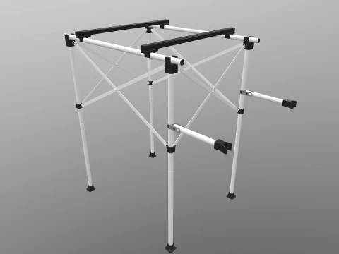 Outdoor portable folding 3D Model