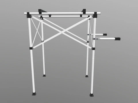 Outdoor portable folding 3D Model