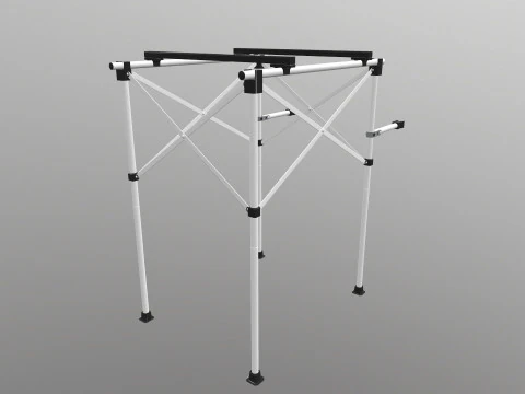 Outdoor portable folding 3D Model