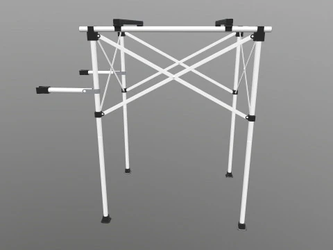 Outdoor portable folding 3D Model