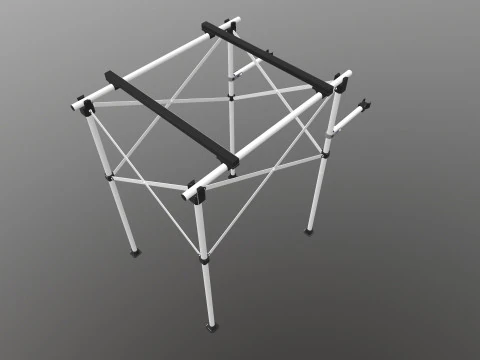 Outdoor portable folding 3D Model