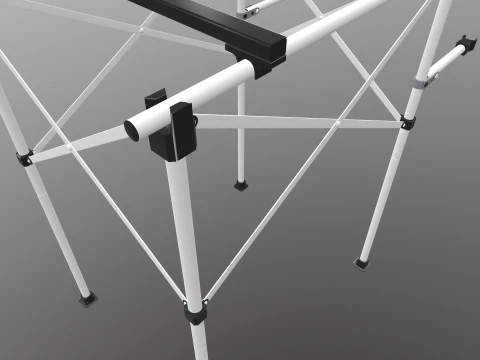 Outdoor portable folding 3D Model