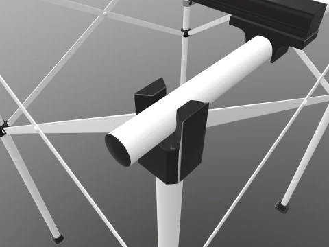 Outdoor portable folding 3D Model