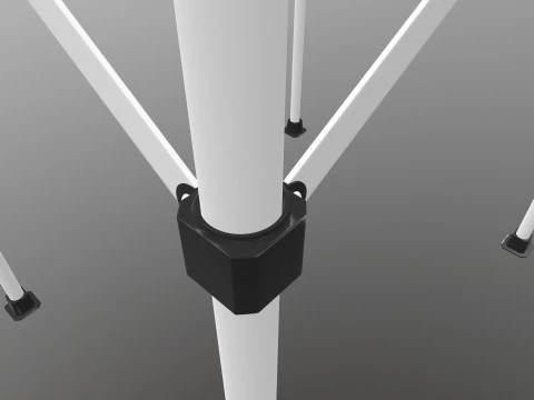 Outdoor portable folding 3D Model
