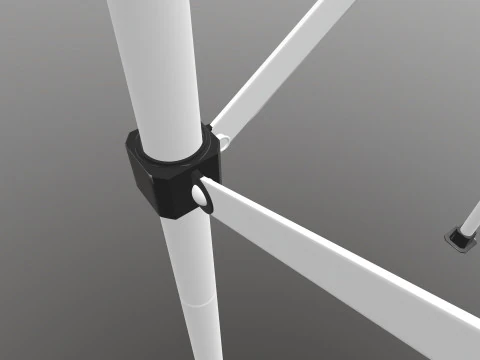 Outdoor portable folding 3D Model