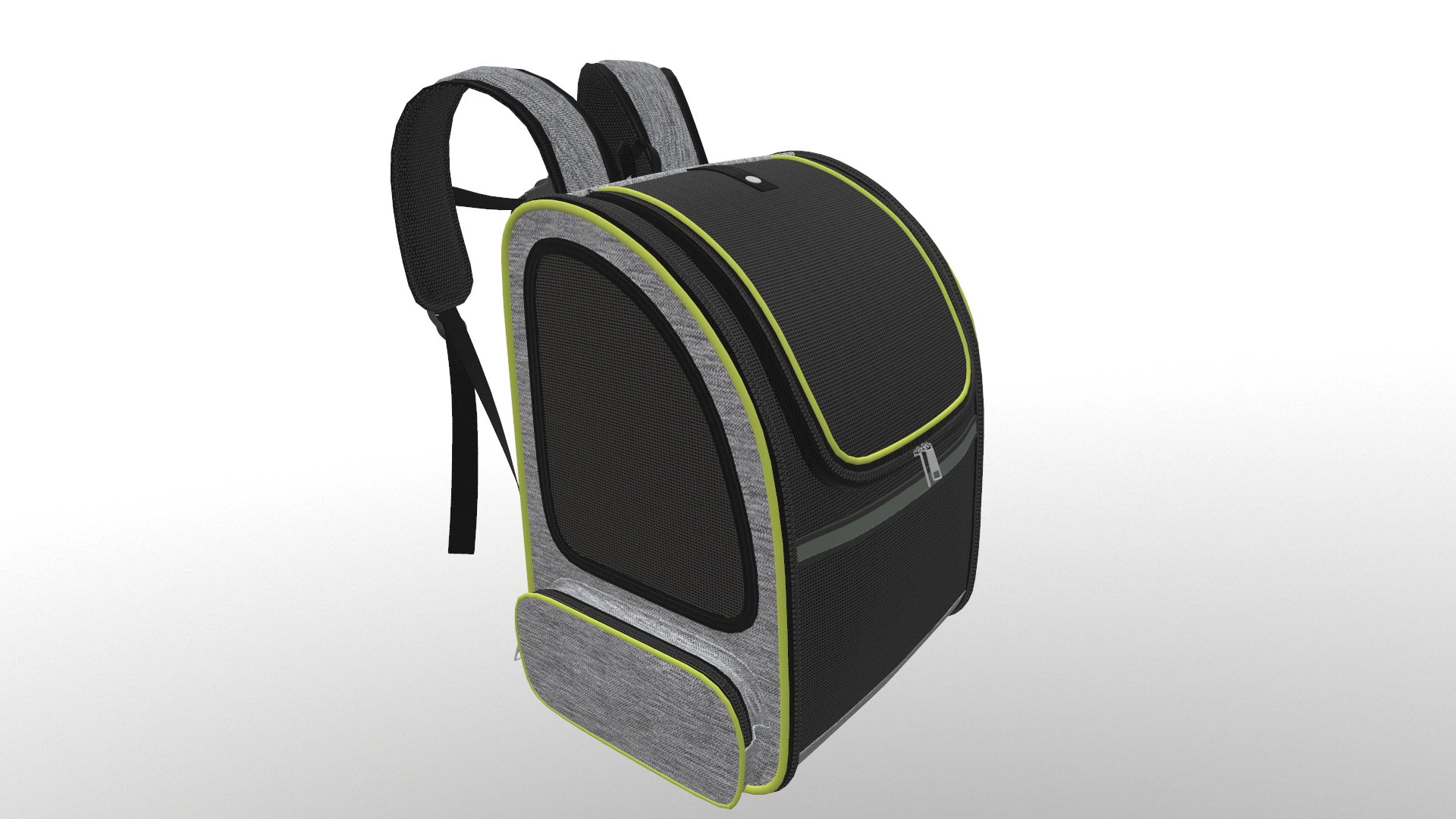 Pet Carrier Breathable Beg 3D Model .c4d .max .obj .3ds .fbx .stl .blend 