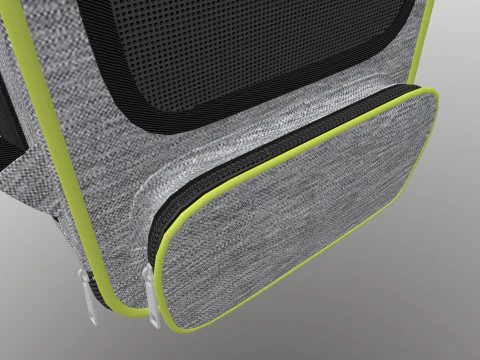 Pet Carrier Breathable Beg 3D Model