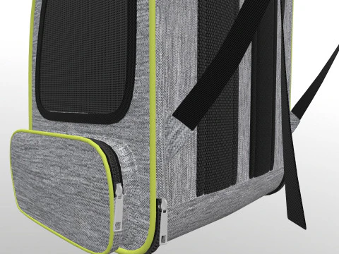 Pet Carrier Breathable Beg 3D Model