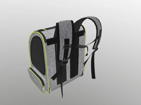 Pet Carrier Breathable Beg 3D Model