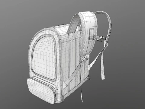 Pet Carrier Breathable Beg 3D Model
