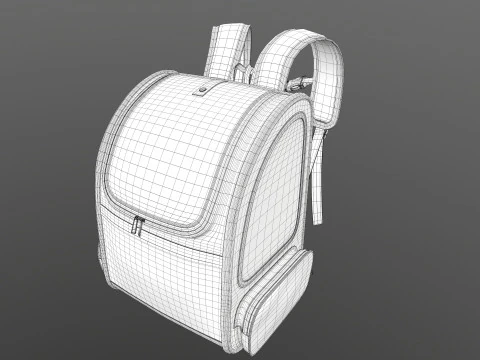 Pet Carrier Breathable Beg 3D Model